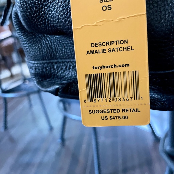 Tory Burch Amalie Satchel NWT - Picture 7 of 13